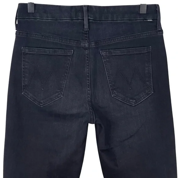 Mother High Waisted Looker Ankle Fray Womens 28 Skinny Raw Hem Stretch Revolve - Picture 6 of 10